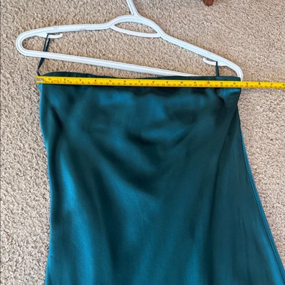 Reformation 💯 silk Teal Midi Dress - Picture 13 of 13